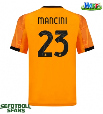 AS Roma Gianluca Mancini #23 Bortatröja 2025-26 Kortärmad